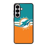 Miami Dolphins Logo Samsung Galaxy S26 Plus phone case with DC1134 design
