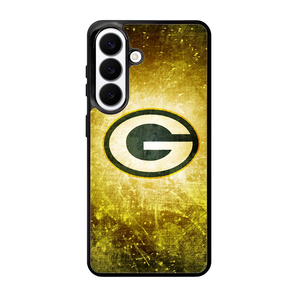 Green Bay Packer Logo Samsung Galaxy S26 Plus phone case with DC0728 design