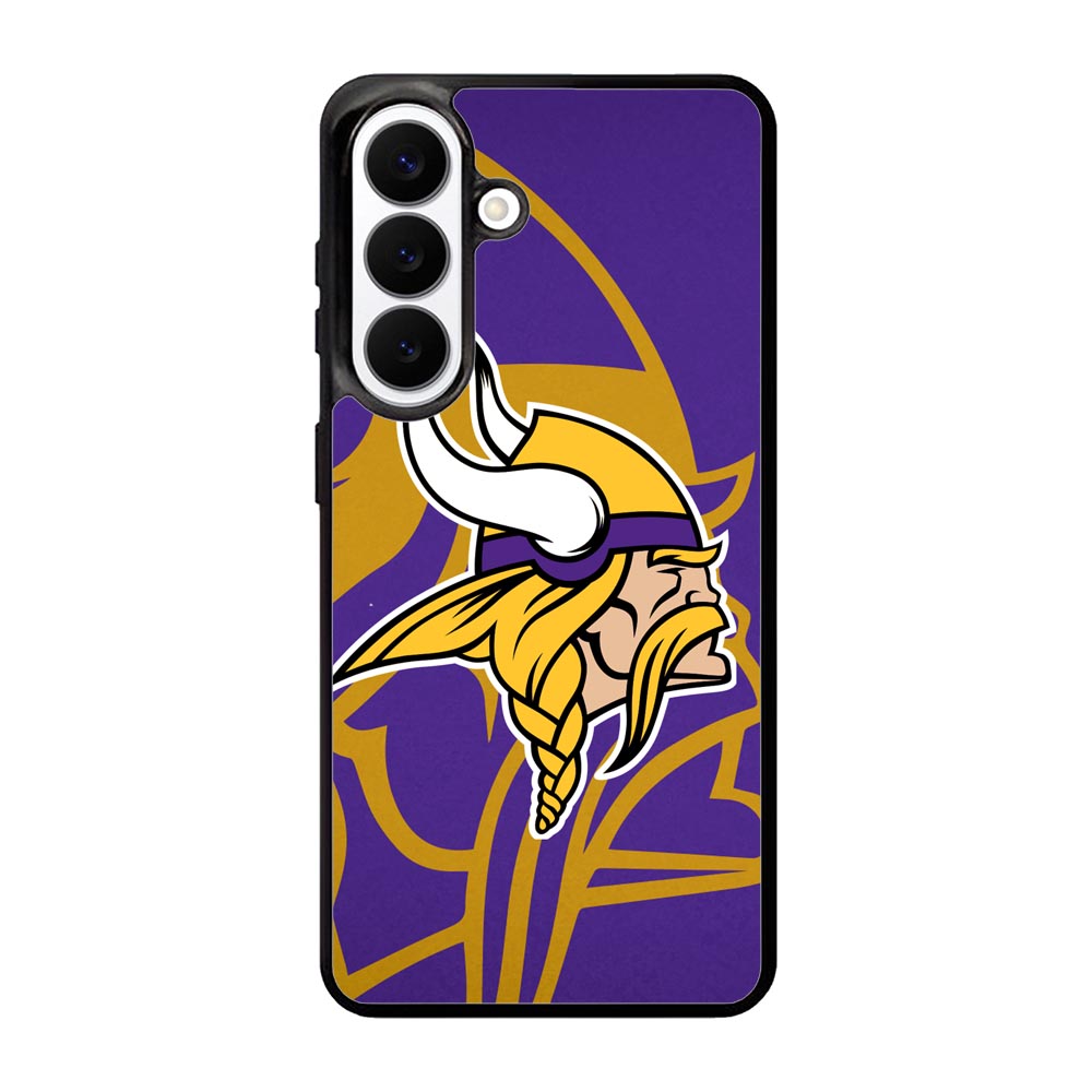 Minnesota Vikings Samsung Galaxy S26 phone case with DC1187 design