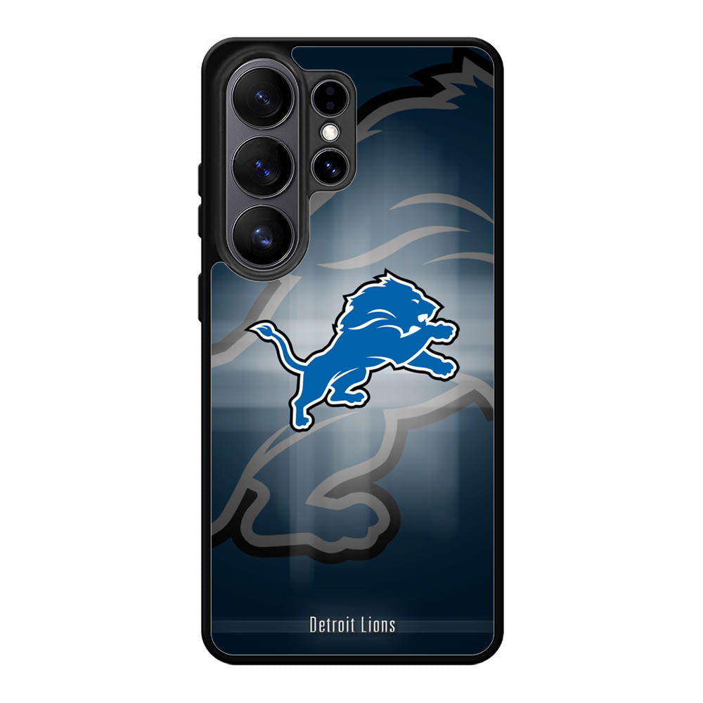 Detroit Lions Nfl Team Logo Case Samsung Galaxy S26 Ultra phone case with DC0505 design