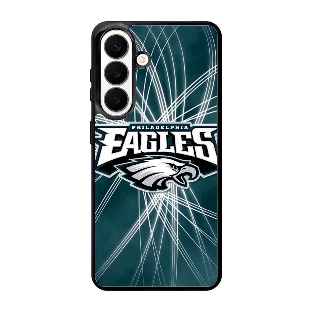 Philadelphia Eagles Nfl Logo Samsung Galaxy S26 phone case with DC1416 design