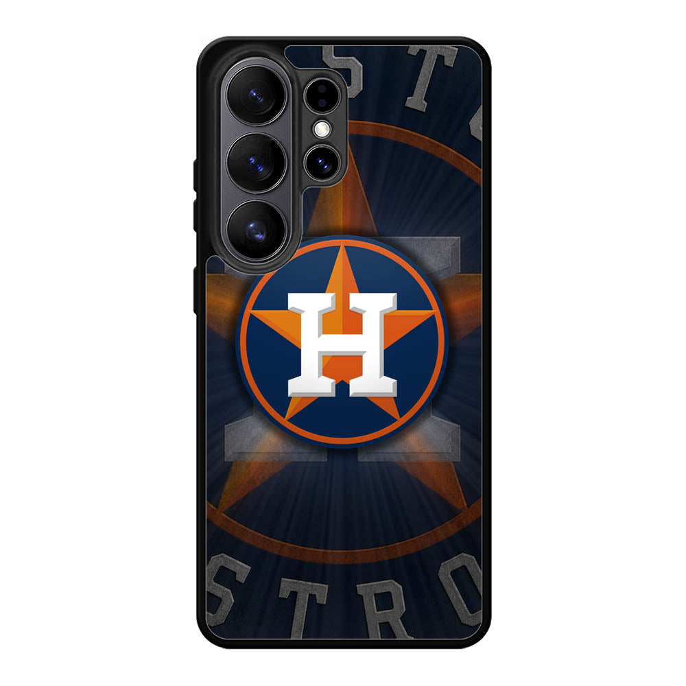 Houston Astros Samsung Galaxy S26 Ultra phone case with DC0858 design