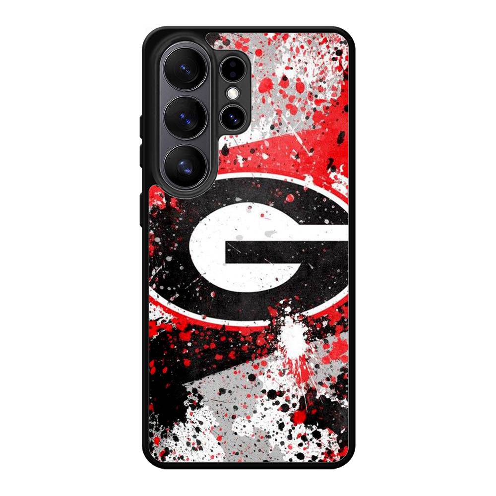 University Of Georgia Bulldogs Logo Samsung Galaxy S26 Ultra phone case with DC1927 design