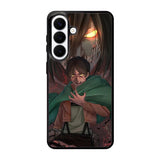 Attack On Titan Eren Samsung Galaxy S26 phone case with DC0114 design