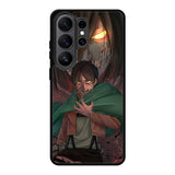 Attack On Titan Eren Samsung Galaxy S26 Ultra phone case with DC0114 design