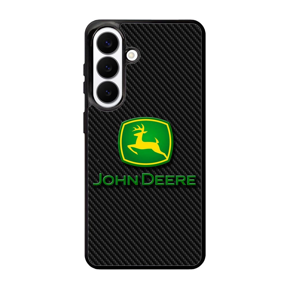 John Deere Logo Samsung Galaxy S26 phone case with DC0929 design