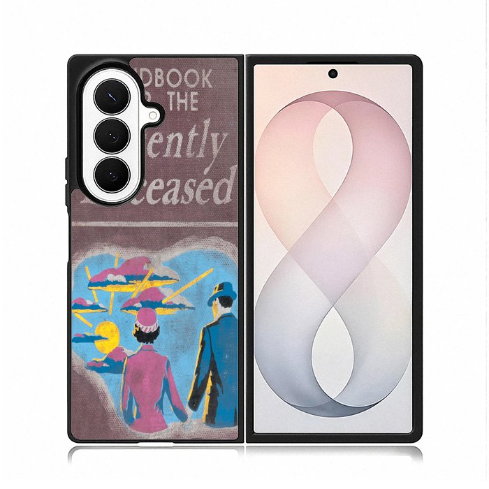 Beetlejuice Handbook For The Recently Deceased Case Samsung Galaxy Z Fold 8 Ultra Case DC0162