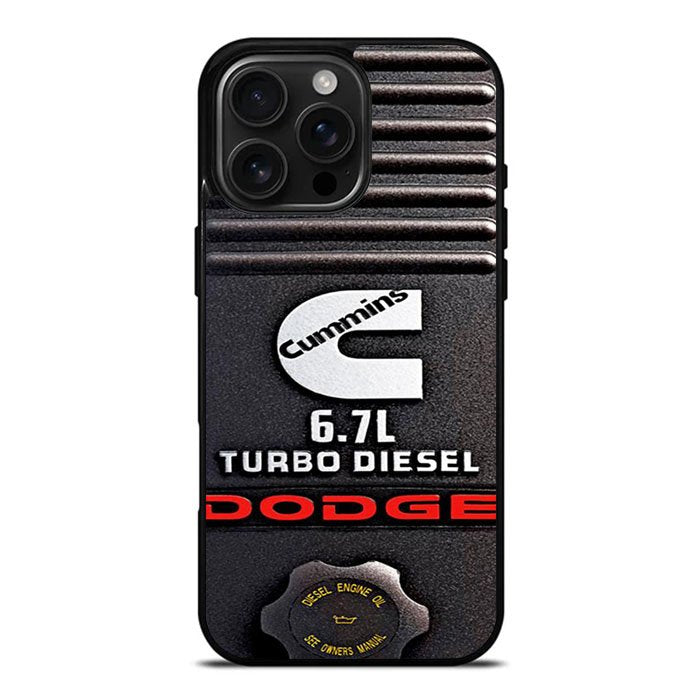 Dodge Cummins Turbo Diesel Case iPhone 16 Pro Case DC0535
