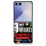 Broadway Musical Collage Case Samsung Galaxy Z Flip 7 Case DC0243