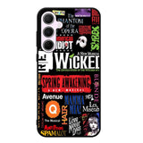 Broadway Musical Collage Case Samsung Galaxy A35 5G Case DC0243