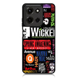 Broadway Musical Collage Case Motorola Moto G Power 5G 2025 DC0243