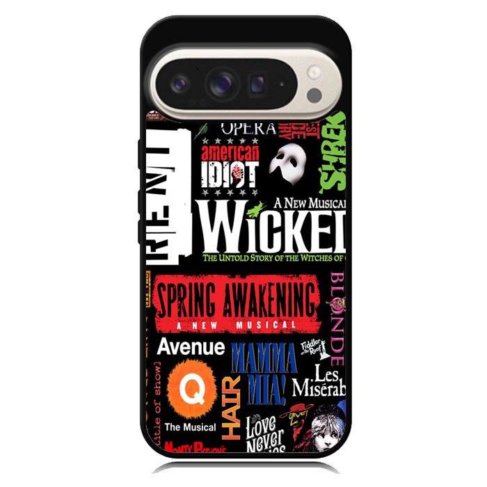 Broadway Musical Collage Case Google Pixel 10 Pro XL Case DC0243