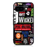 Broadway Musical Collage Case Google Pixel 9A Case DC0243