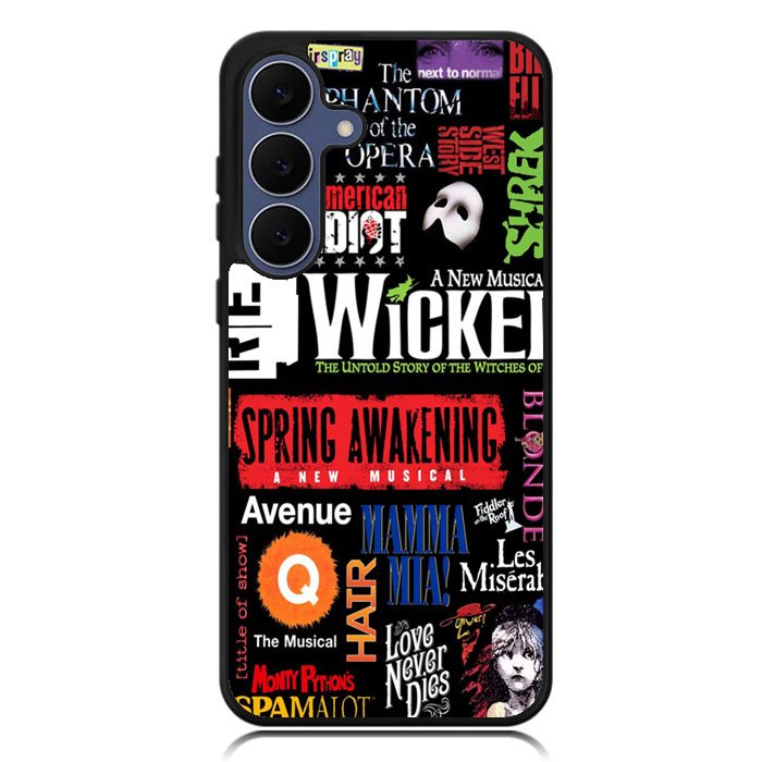 Broadway Musical Collage Case Samsung Galaxy S23 Case DC0243
