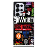 Broadway Musical Collage Case Samsung Galaxy S25 Ultra Case DC0243