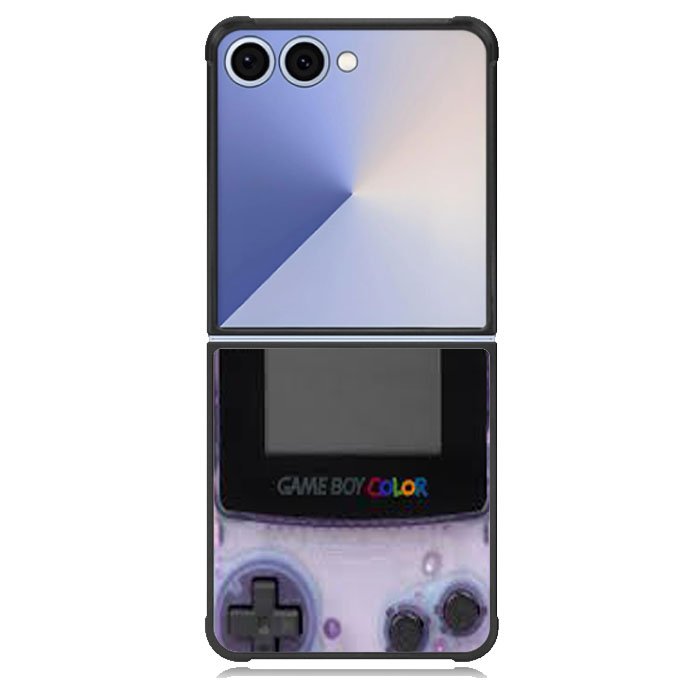 Purple Gameboy Case Samsung Galaxy Z Flip 7 Case DC1519