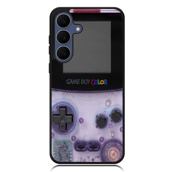 Purple Gameboy Case Samsung Galaxy S24 FE Case DC1519