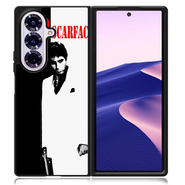 Al Pacino Scarface Action Movie Case Samsung Galaxy Z Fold 7 Case DC0036