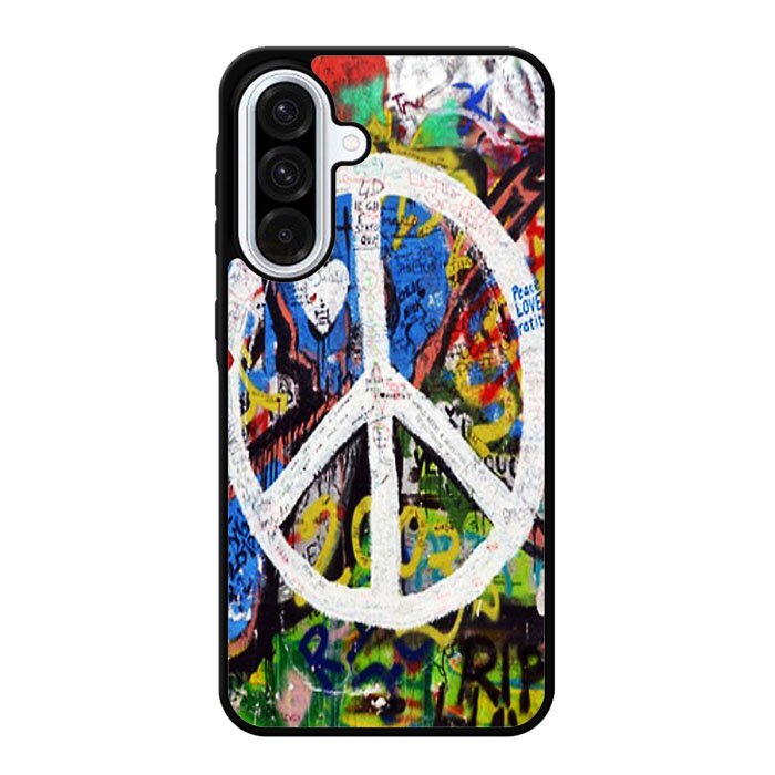 Peace Sign Graffiti Love Art Case Samsung Galaxy A16 Case DC1388
