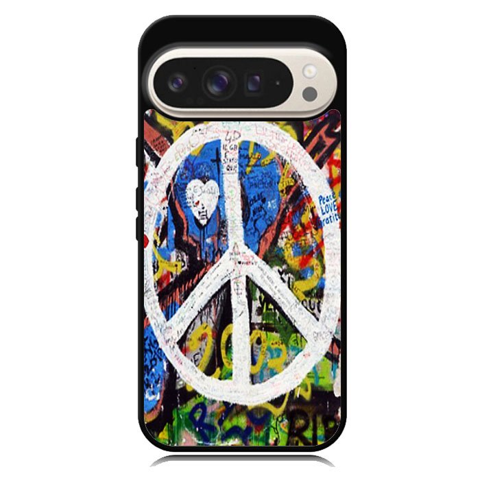Peace Sign Graffiti Love Art Case Google Pixel 10 Pro XL Case DC1388