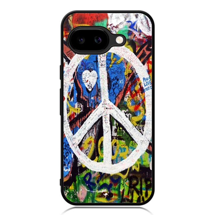 Peace Sign Graffiti Love Art Case Google Pixel 9A Case DC1388