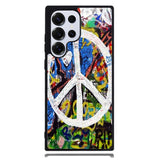 Peace Sign Graffiti Love Art Case Samsung Galaxy S24 Ultra Case DC1388