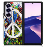 Peace Sign Graffiti Love Art Case Samsung Galaxy Z Fold 7 Case DC1388