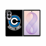 Dragonball Capsule Corporation Case Samsung Galaxy Z Fold 8 Case DC0580