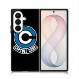 Dragonball Capsule Corporation Case Samsung Galaxy Z Fold 8 Ultra Case DC0580