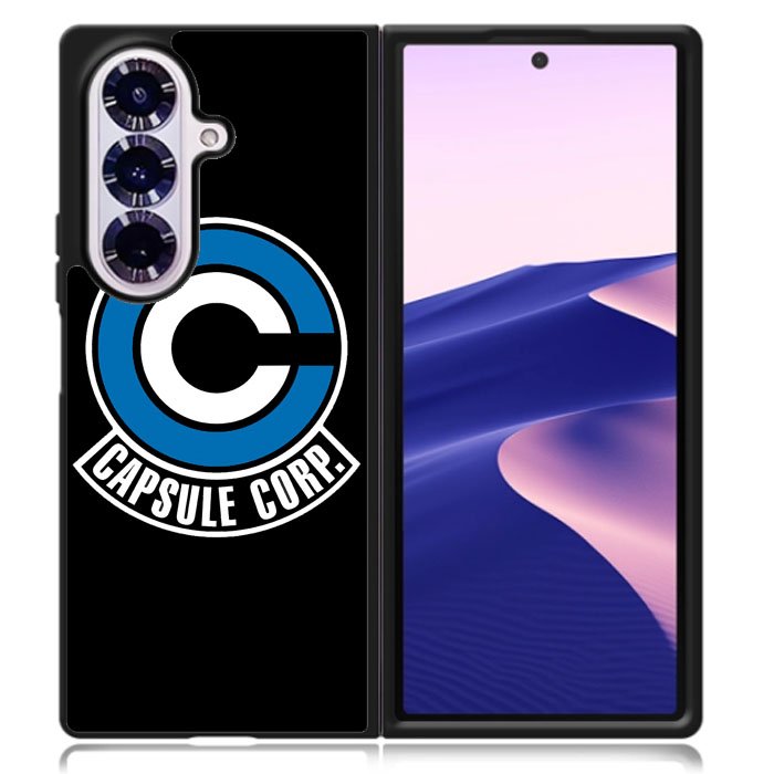 Dragonball Capsule Corporation Case Samsung Galaxy Z Fold 7 Case DC0580