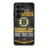 Boston Bruins Grunge Hockey2 Case Samsung Galaxy S26 Ultra phone case with DC0227 design
