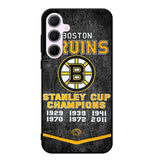 Boston Bruins Grunge Hockey2 Case Samsung Galaxy A55 5G Case DC0227