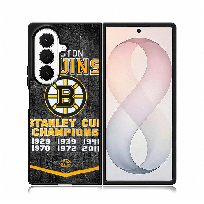 Boston Bruins Grunge Hockey2 Case Samsung Galaxy Z Fold 8 Ultra Case DC0227