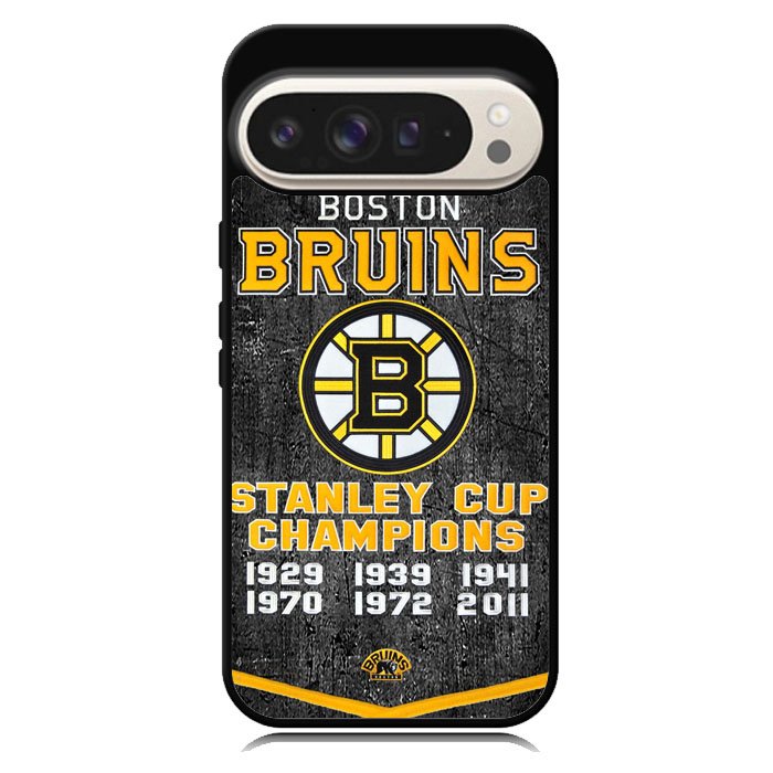 Boston Bruins Grunge Hockey2 Case Google Pixel 10 | Google Pixel 10 Pro Case DC0227