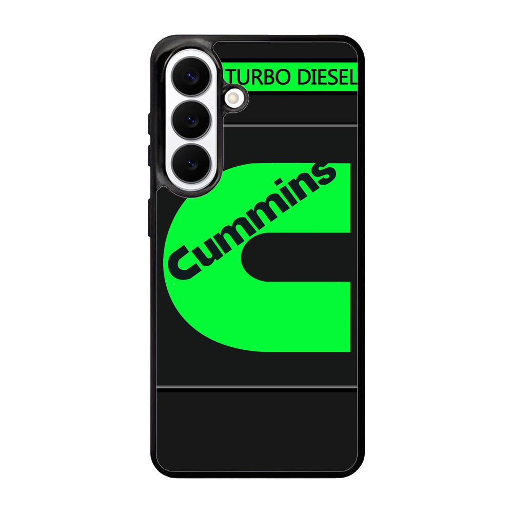 Cummins Turbo Diesel Green Case Samsung Galaxy S26 Plus phone case with DC0410 design