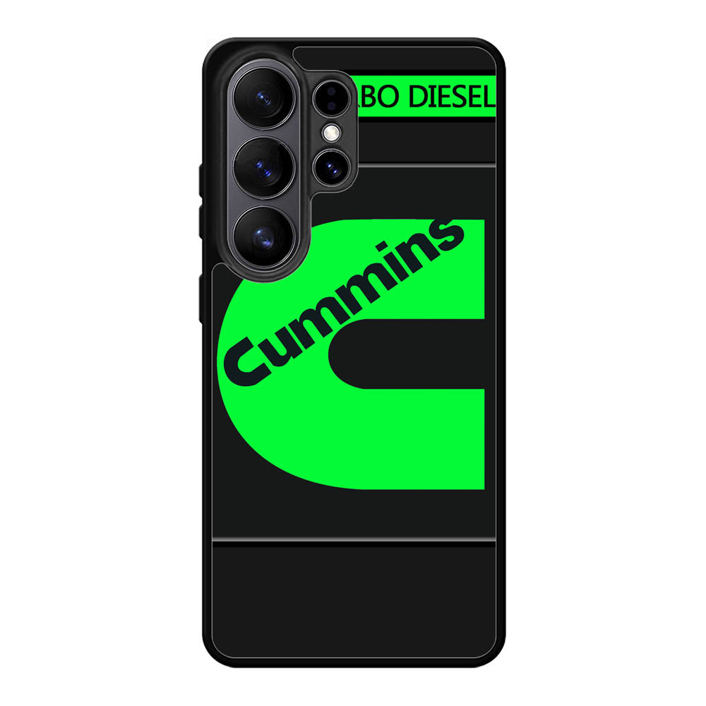 Cummins Turbo Diesel Green Case Samsung Galaxy S26 Ultra phone case with DC0410 design