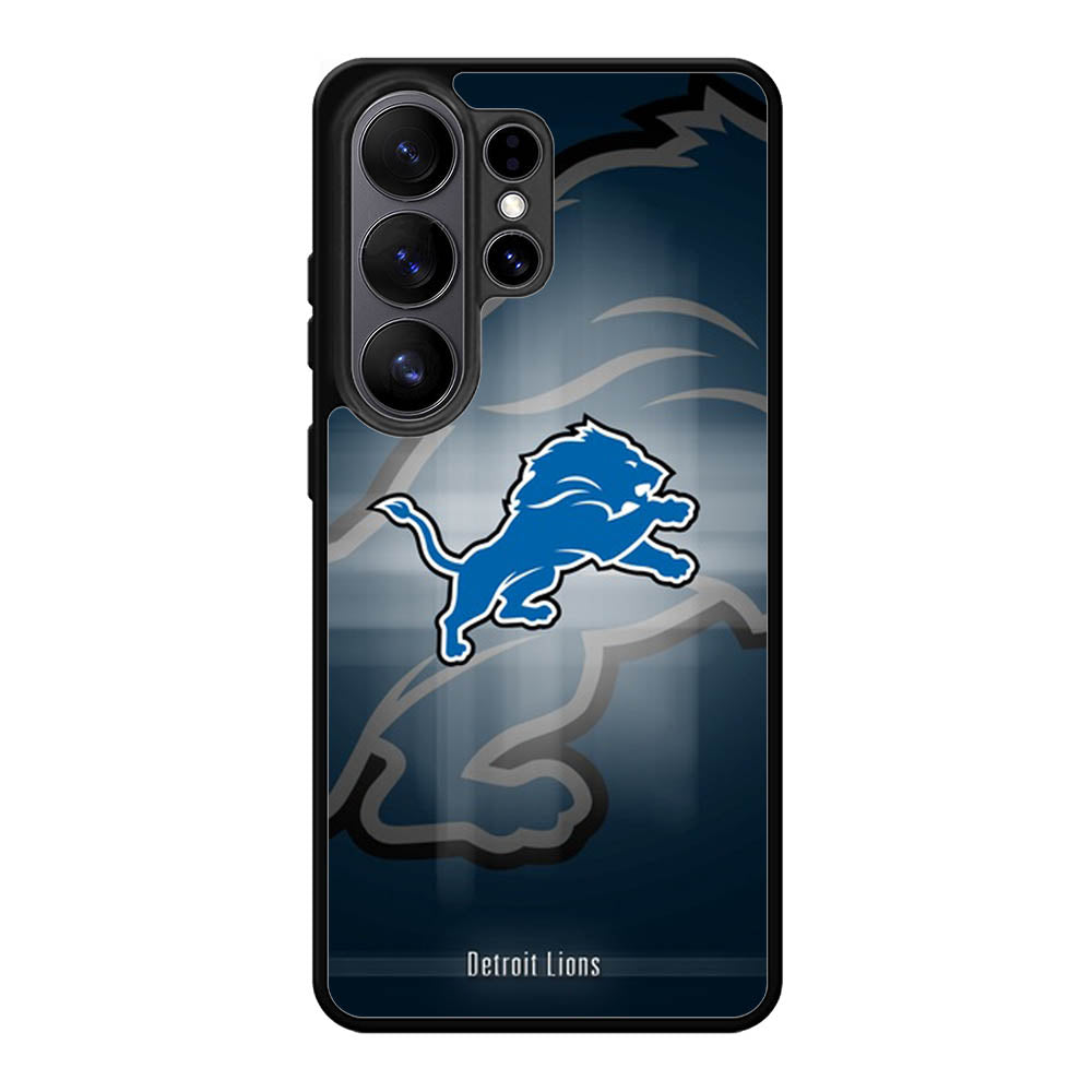 Detroit Lions Nfl Team Mascot Logo Case Samsung Galaxy S26 Ultra phone case with DC0507 design