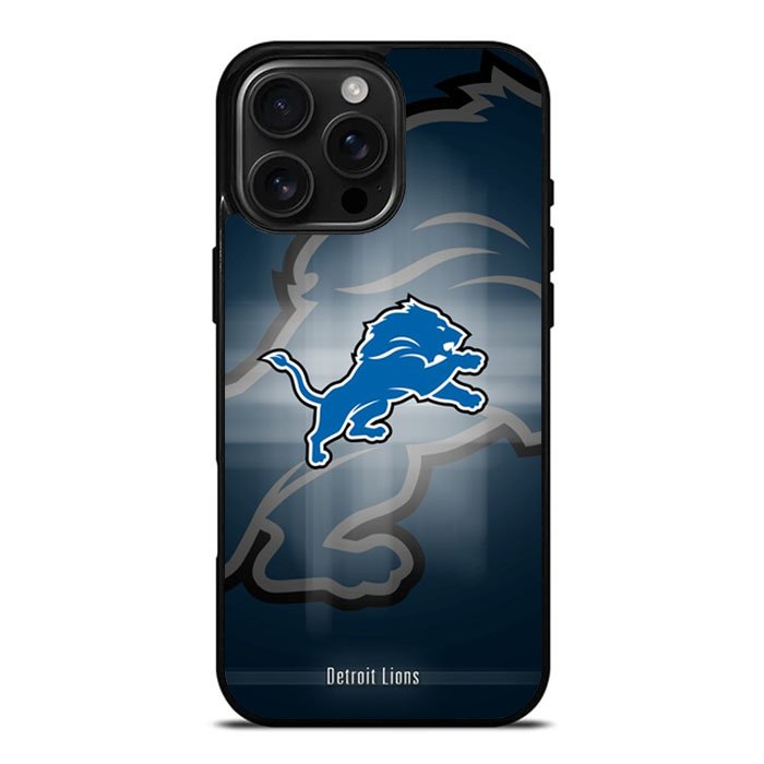Detroit Lions Nfl Team Mascot Logo Case iPhone 16 Pro Max Case DC0507