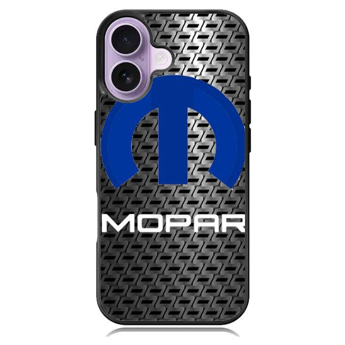 Mopar Black Logo Case iPhone 16 Plus Case DC1206