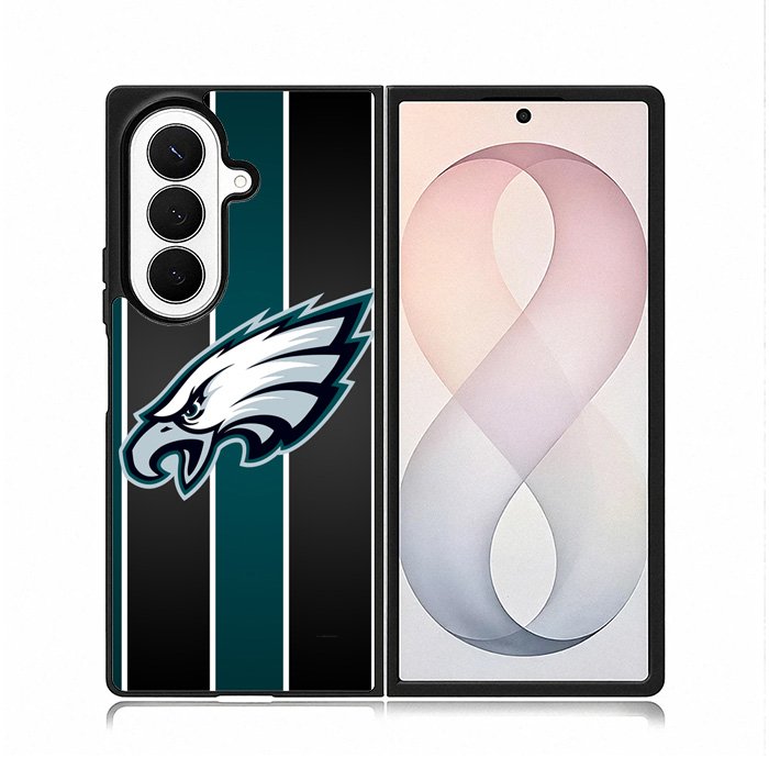 Philadelphia Eagles Nfl Sticker Case Samsung Galaxy Z Fold 8 Ultra Case DC1417