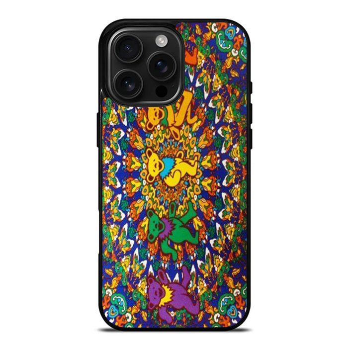 Grateful Dead And Dancing Bears Case iPhone 16 Pro Case DC0719