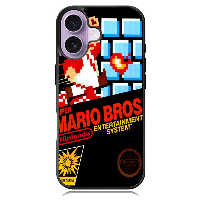 Super Mario Bros Game Nintendo Case iPhone 16 Case DC1791