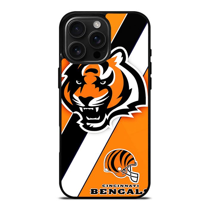 Cincinnati Bengals Orange Case iPhone 16 Pro Max Case DC0352