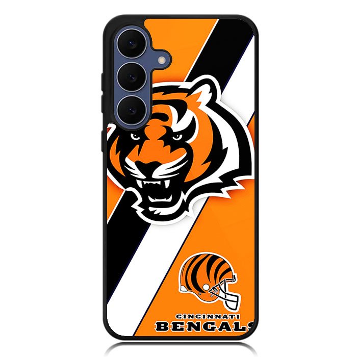 Cincinnati Bengals Orange Case Samsung Galaxy S25 Case DC0352