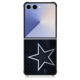 Metal Nfl Dallas Cowboys Nfl Team Logo Case Samsung Galaxy Z Flip 7 Case DC1127