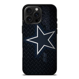 Metal Nfl Dallas Cowboys Nfl Team Logo Case iPhone 16 Pro Case DC1127