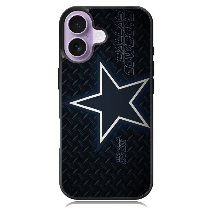 Metal Nfl Dallas Cowboys Nfl Team Logo Case iPhone 16 Plus Case DC1127
