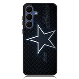 Metal Nfl Dallas Cowboys Nfl Team Logo Case Samsung Galaxy S23 FE Case DC1127