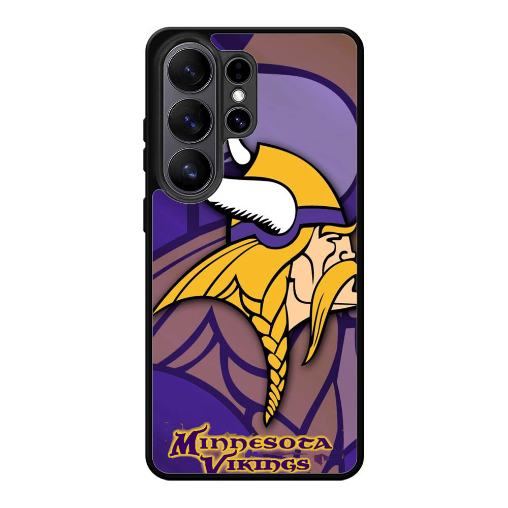 Nfl Minnesota Vikings Case Samsung Galaxy S26 Ultra phone case with DC1282 design