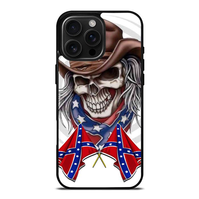 Rebel Skull Cowboy Case iPhone 16 Pro Max Case DC1565